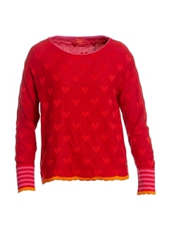 Laura Red Heart - du Milde strikbluse