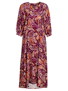 Paisley Purple etGerbera - du Milde etc kjole