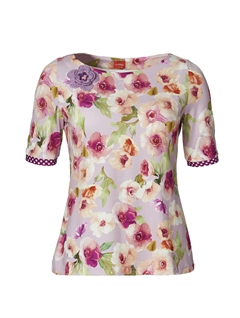 Purple Alberta - du Milde bluse