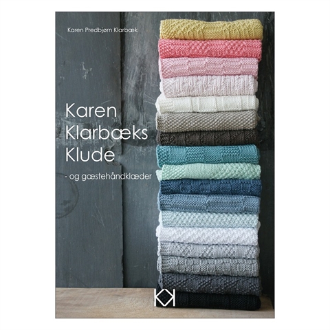 Karen Klarbæks klude- og gæstehåndklæder (strik) - trykt bog
