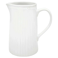 Jug Alice white 1L
