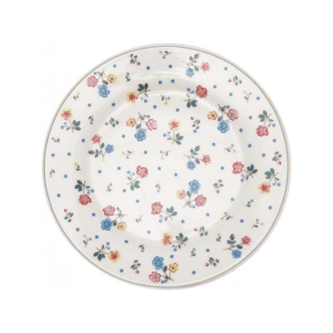 Plate Adelena white